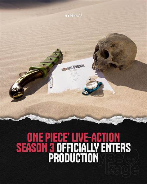 Hypekage - Production for Netflix’s One Piece Live-Action Season 3 has