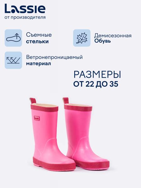 Сапоги резиновые Lassie - купить с доставкой по выгодным ценам в ...