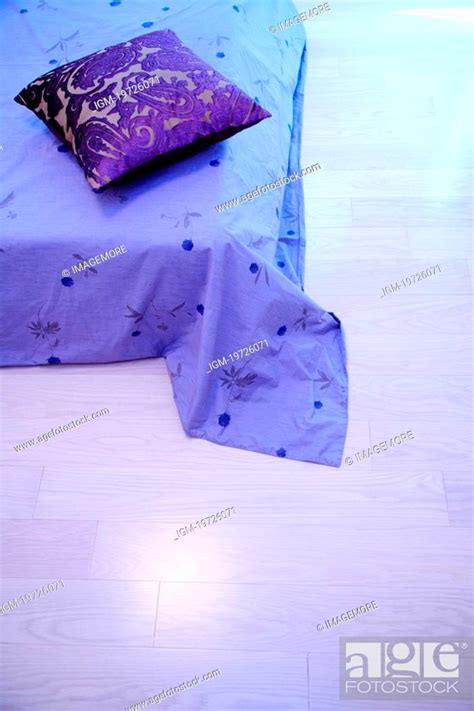 Cushion on bed, Stock Photo, Picture And Royalty Free Image. Pic. IGM-19726071 | agefotostock