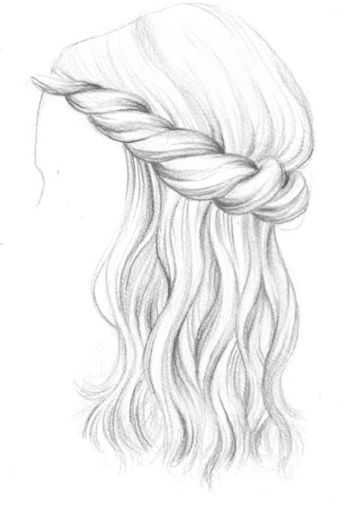 Pin By Dame Ortouille On Coiffures How To Draw Hair Easy Hair