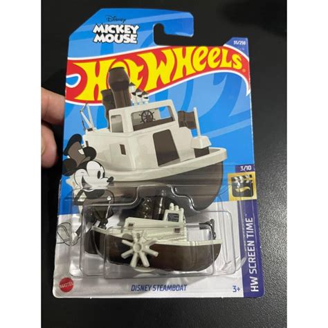 Hot Wheels Disney Steamboat Shopee Brasil