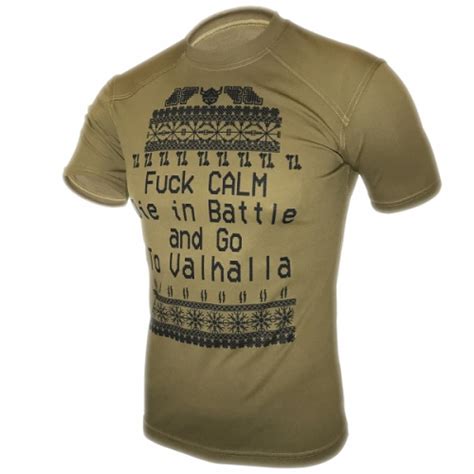 KRAMATAN TACTICAL DESIGN ФУТБОЛКА FUCK CALM COOLMAX COYOTE Купить в Киеве цена обзор отзывы