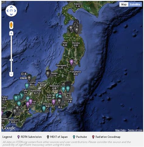 The Japan Quake Maps Are Useful, Educational