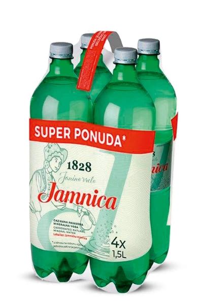 Jamnica Mineral Carbonated Water 4 Pack 03167