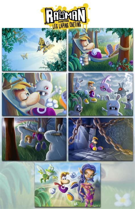 Lionel Caillaud - Rayman Raving Rabbids story