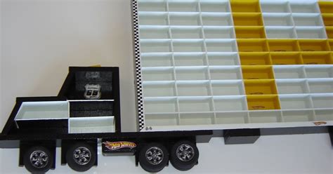 Dedo de Moça Arts Carreta Estante Hot wheels