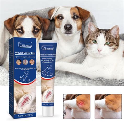 Ikohbadg Pet Hemostatic Powder Dog Skin Wound Cleaning Hemostatic