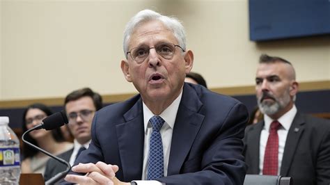 Merrick Garland Blasts House Republicans Targeting Doj Officials In