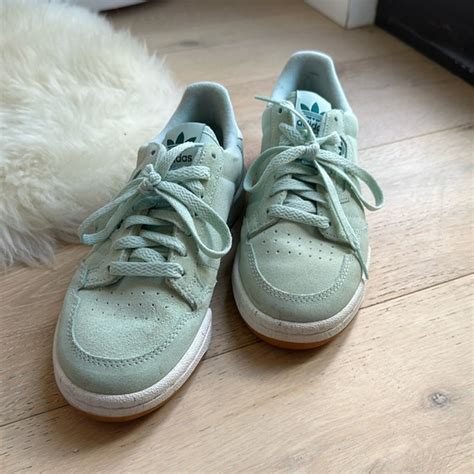 Adidas Shoes Adidas Mint Green Sneakers Poshmark
