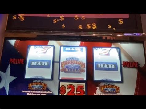 Jackpot And Triple Bars Play On Hot Red Ruby And Double Freedom Reel Slots Vgt Slots Youtube