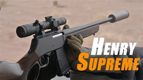 New Henry Supreme 300blk 5 56mm Lever Action Rifle YouTube