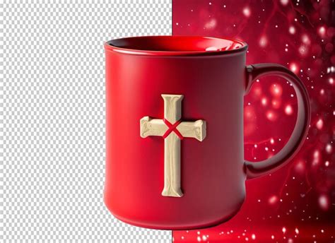 Premium Psd Christmas Mug