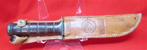 Stewarts Military Antiques Us Post Wwii Usmc Kabar Utility Knife