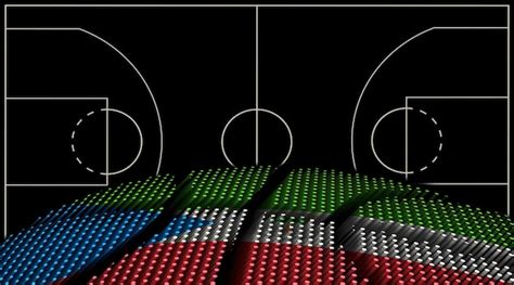 Premium Photo | Equatorial guinea basketball court background