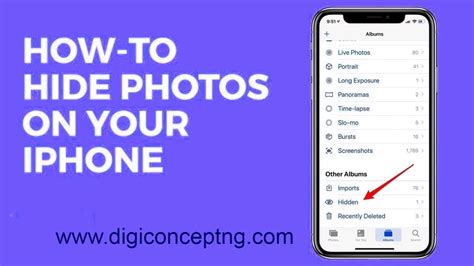 How To Hide Photos On IPhone Digiconceptng