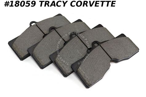 1965 1982 Corvette Brake Pads Disc Brakes 2621609 4 Piece Set D8