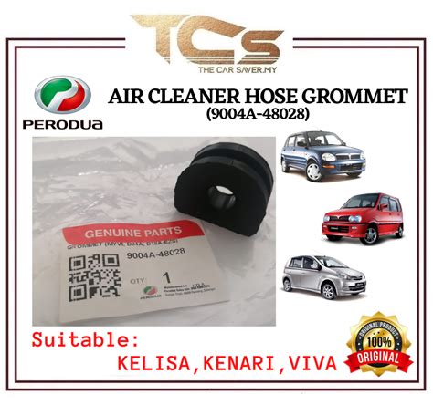 Original Air Cleaner Hose Grommet Kelisa Viva Kenari Perodua A