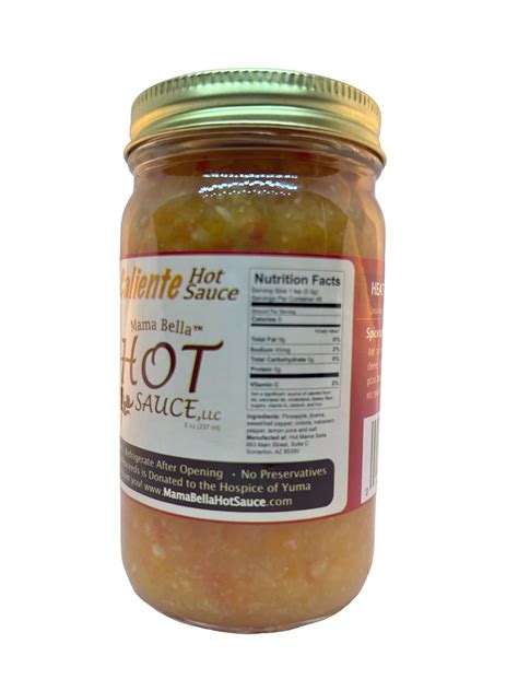 Hot Sauces Habanero Mama Bella Hot Sauce