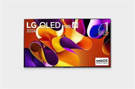 Smart Tv Lg Oled Evo Ai G4 4k De 77 Pulgadas 2024 Oled77g4psa Lg Mx