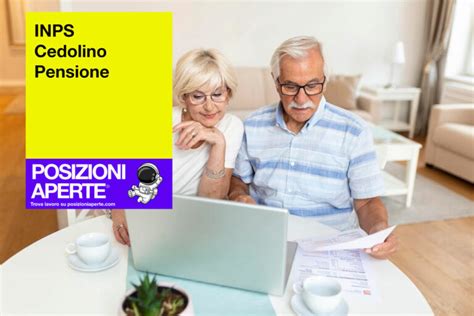 Inps Cedolino Pensione Posizioni Aperte