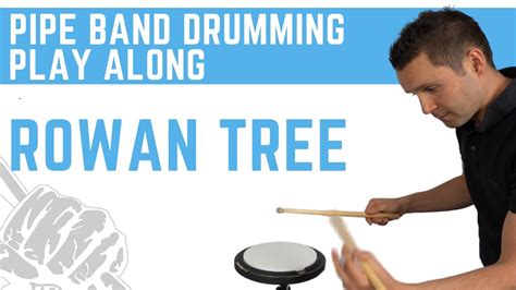 Rowan Tree Pipe Band Drum Score Youtube