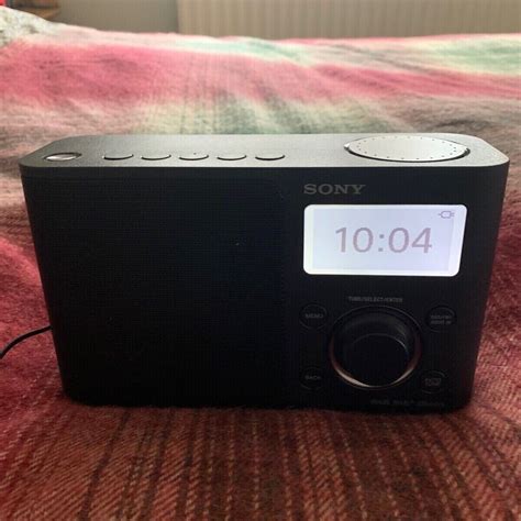 Sony XDR S41D Portable DAB DAB FM Digital Radio Black 4548736053953