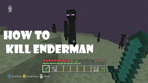 How To Kill Enderman Youtube