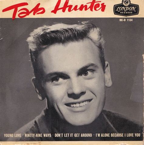 Tab Hunter Young Love London Records 1958 Tab Hunter Young Love