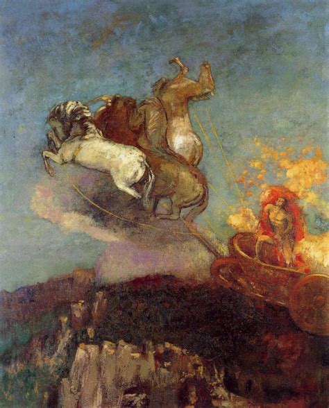 Apollo S Chariot Painting Odilon Redon Oil Paintings Odilon Redon