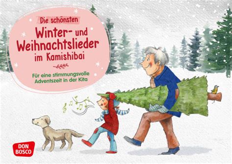 schönsten Winter und Weihnachtslieder im Kamishibai Kamishibai