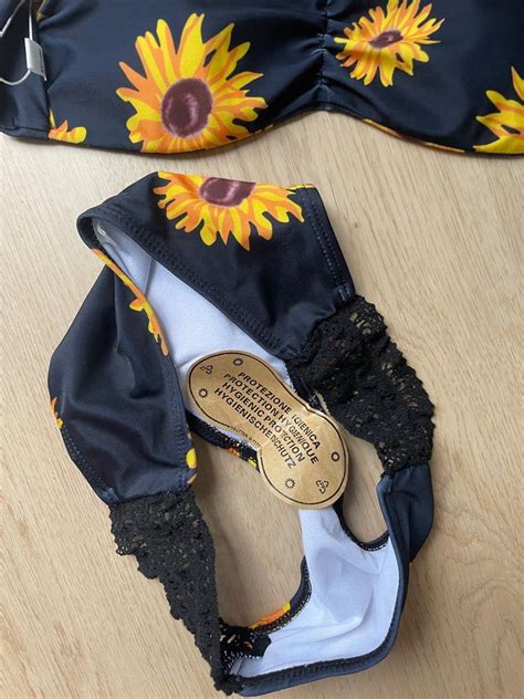 Sunflower Bikini Women S Fashion Swimwear Bikinis Swimsuits On Carousell