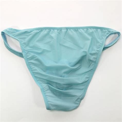 K K Mens Underwear Tanga Bikini Contoured Pouch Narrow Waist Silky Soft Ebay