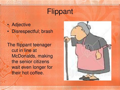Definition For Flippant 2