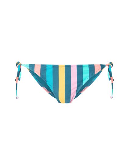 Shiwi Bikini Slip Zum Binden Mit Streifenmuster Petrol Online Kaufen