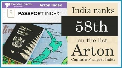 Latest Arton Capitals Worlds Most Powerful Passport Index Prepareexams