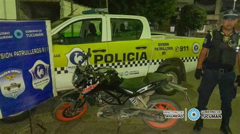 La Policía Recuperó Una Moto De Alta Gama Robada Días Atrás Comunicación Tucumán