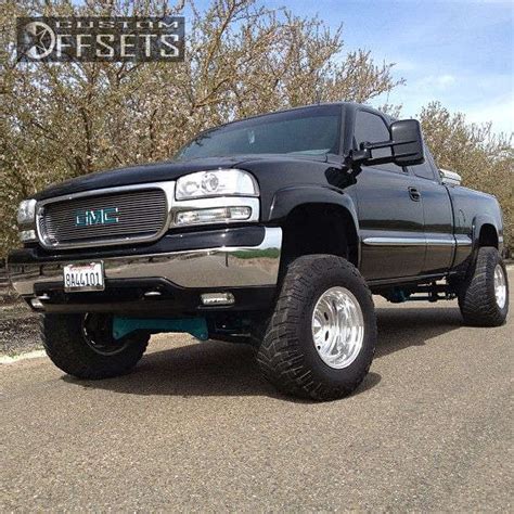 2002 Gmc Sierra 1500 With 16x12 47625 Weld Racing Typhoon And 305