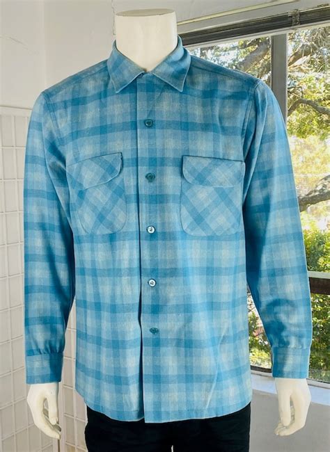 Pendleton Mens Plaid Shirt Gem