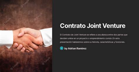 Contrato Joint Venture