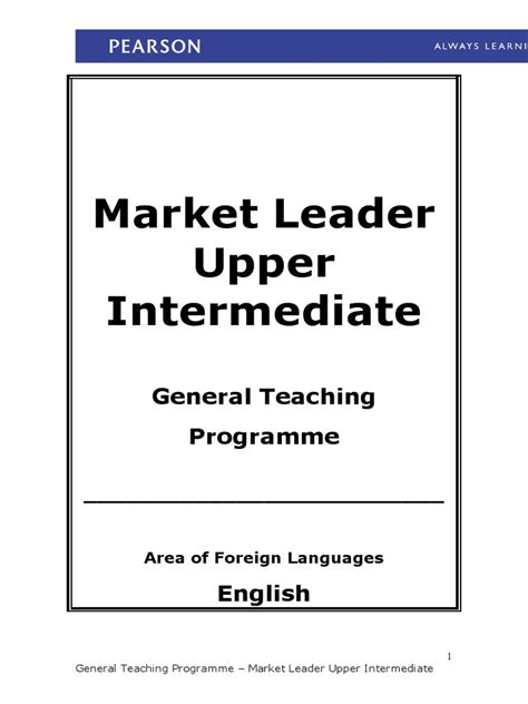 Market Leader Upper-Intermediate | PDF | Cross Cultural Communication ...