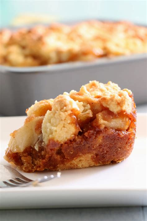 Black Baker Salted Caramel Apple Crumble Bars