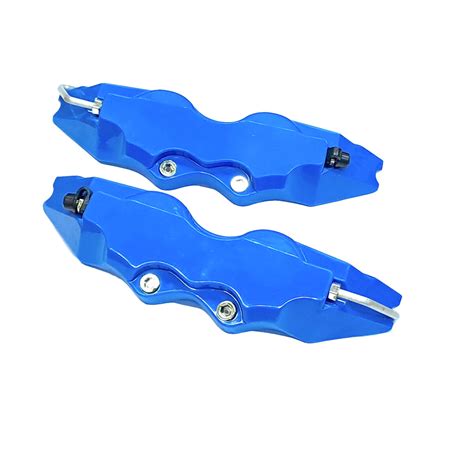 ACCESORIO EXTERIOR CUBRE CALIPER DE FRENO 22CM AZUL JGO X2 Cymaco