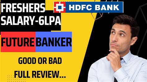 HDFC Bank Future Bankers Program Full Review YouTube