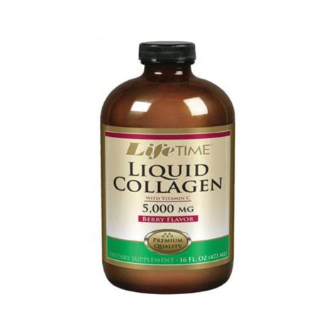 Liquid Collagen Com Vitamina C 5000 Mg 473 Ml Lifetime