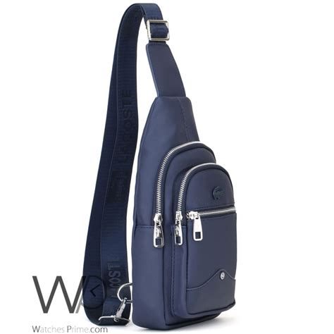 Lacoste Sling Bag Blue For Men Watches Prime