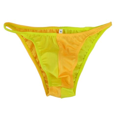 K3771 K377 Mens Bodybuilding Posing String Bikini Narrow Waist Swimsuit Fabric EBay