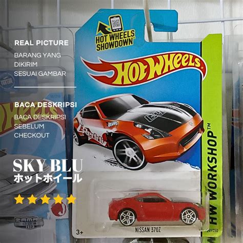 Jual HOT WHEELS NISSAN 370Z EROR TAMPO POLOS RED HW WORKSHOP Shopee Indonesia