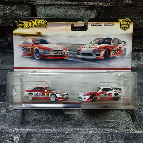 Jual Hot Wheels Twin Pack Nissan Silvia S15 Nissan 240SX Original SNI Shopee Indonesia