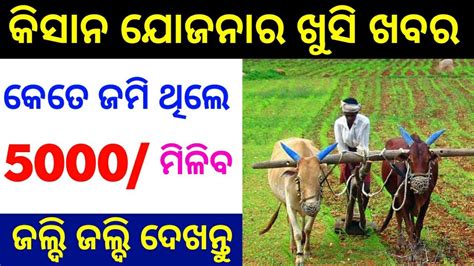 Pm Kisan Yojana New Update Today Odisha Pm Kisan Yojana Odisha Youtube