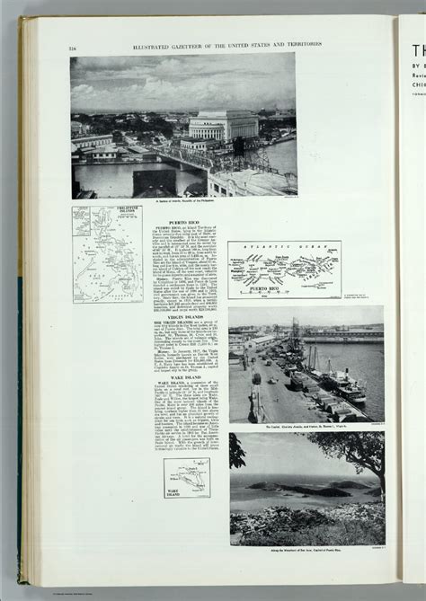 Text Page Illustrated Gazetteer Of The United States And